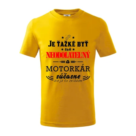 Neodolateľný motorkár