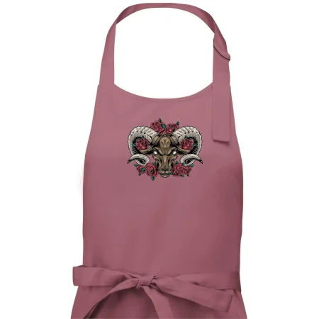 Hlava barana s ružami