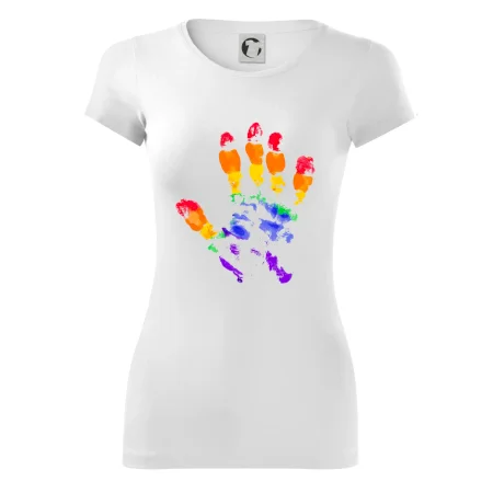 LGBT hand print