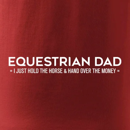 Equestrian dad - mom
