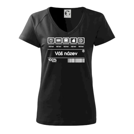 Čárový kód - Vlastní text
