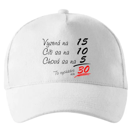 Vyzerá, cíti sa, chová sa - 30 rokov