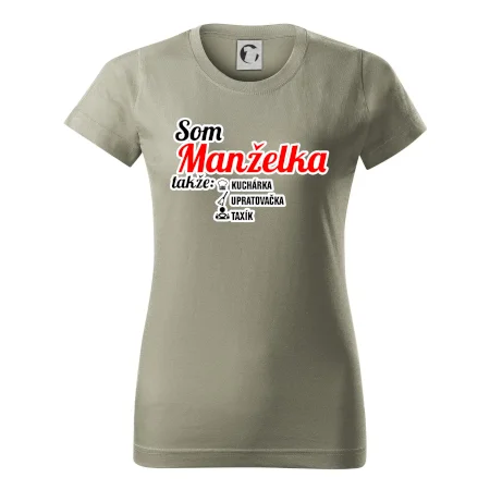 Som manželka takže...