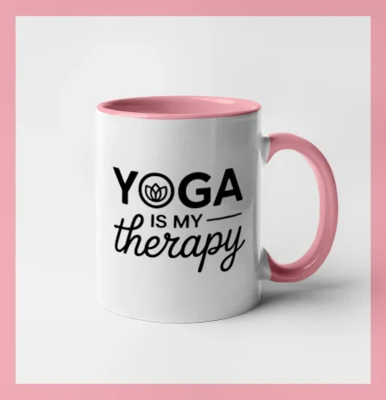 Yoga Is My Therapy nápis
