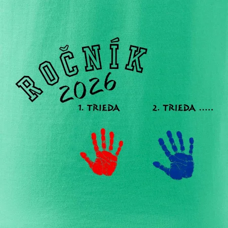 Odtlačky dlaní - základná škola - 9 rokov