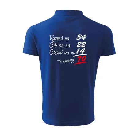Vyzerá, cíti sa, chová sa - 70 rokov