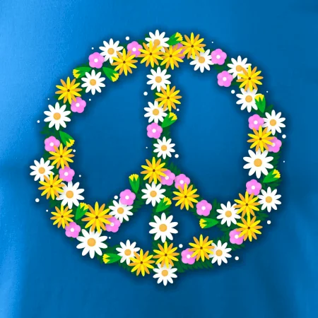 Peace symbol margaréty
