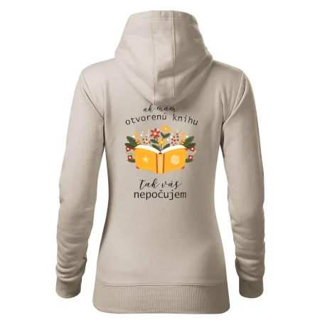 Ak mám otvorenú knihu, tak vás nepočujem