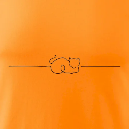 Mačka linka kreslená