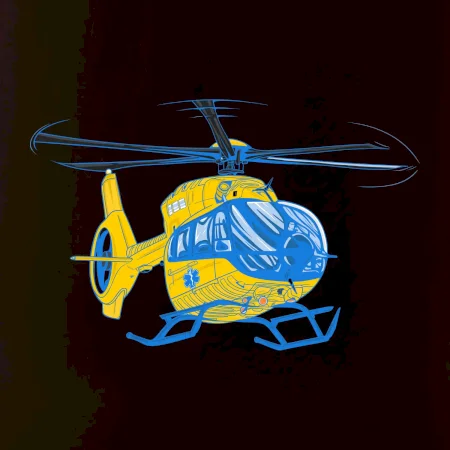 Vrtuľník rescue