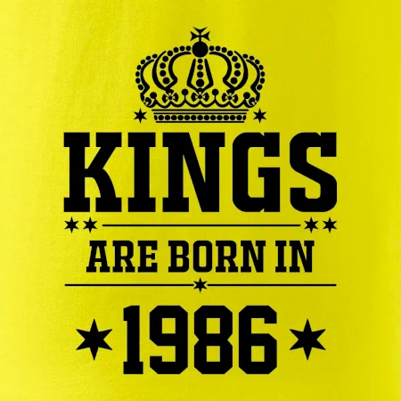 Kings are born in 1986