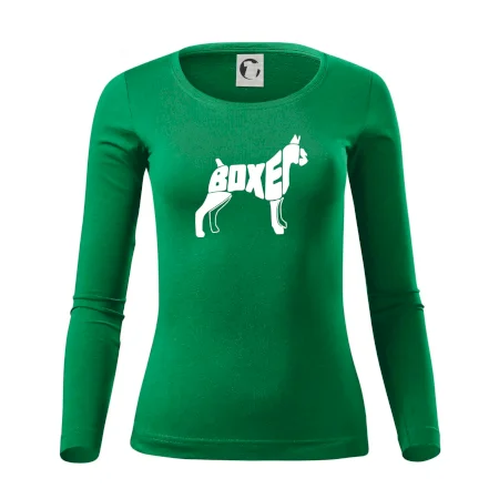 Boxer nápis v tele
