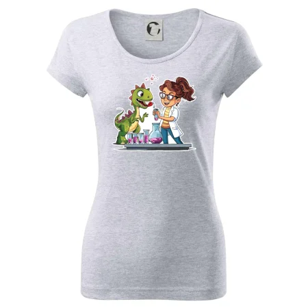 Chemik a dinosaurus - dievča