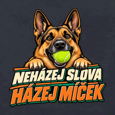Neházej slova házej míček - vlčák