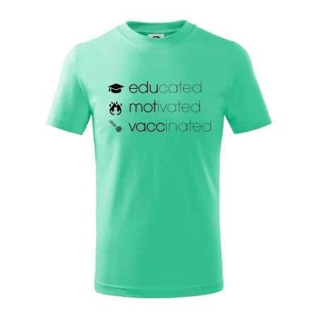 Educated motivated vaccinated