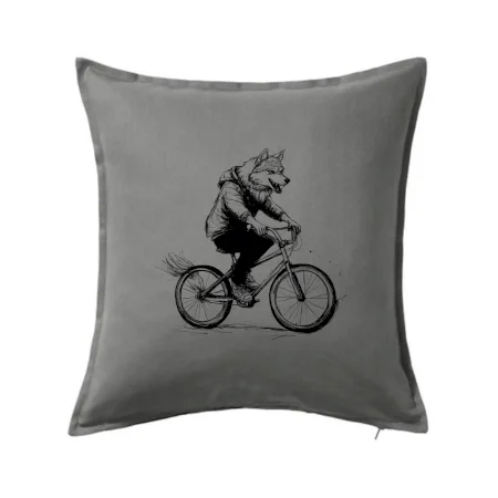 Vlk na bicykli