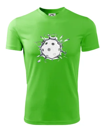 Florbal lopta v triku