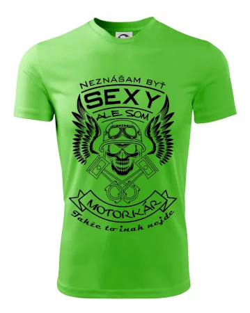 Neznášam byť sexy - motorkár