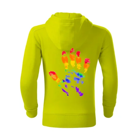 LGBT hand print