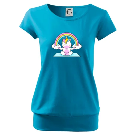 Yoga jednorožec - dúha