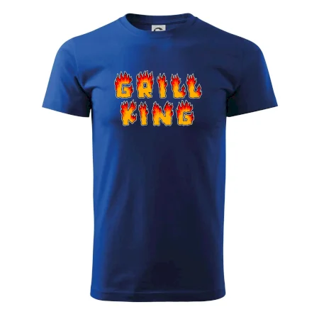 Grill King ohnivý nápis