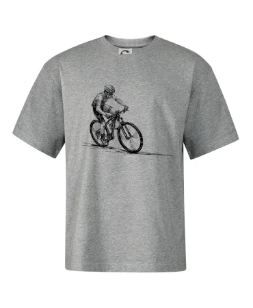 MTB kreslený cyklista