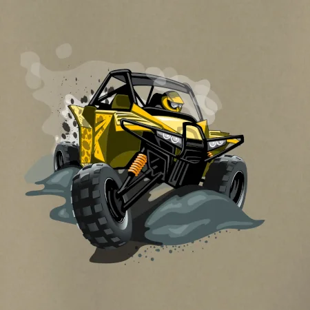 ATV bugina žltá