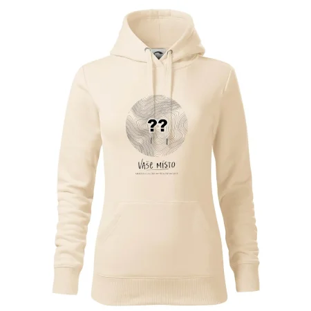 Vaše miesto - vrstevnice v kruhu