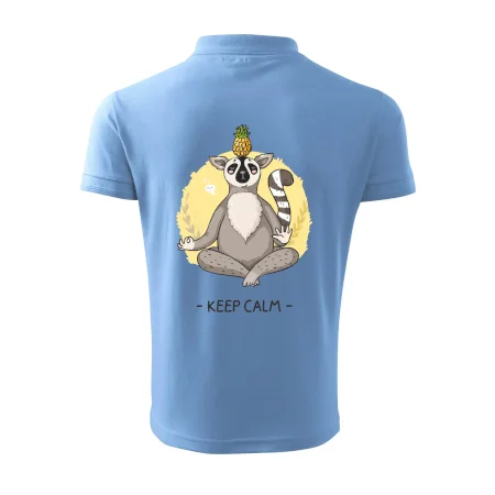 Yoga - keep calm kreslený