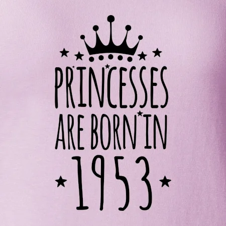 Princesses are born in 1953