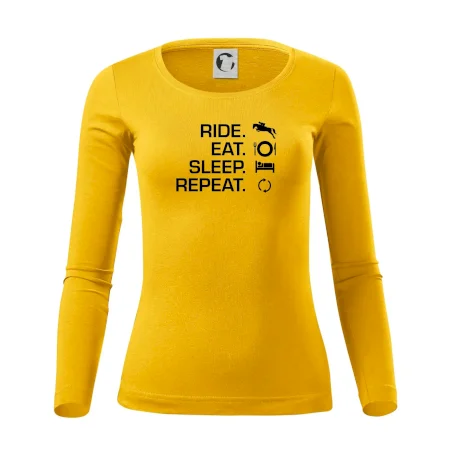 Ride Eat Sleep Repeat Kôň
