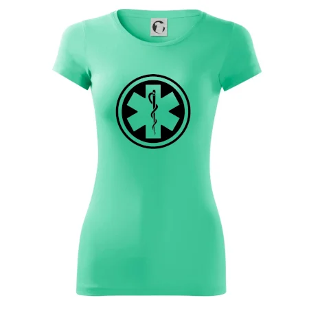 Rescue logo samostatné guľaté