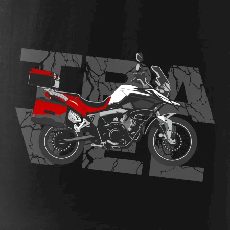 Cestovná enduro červená
