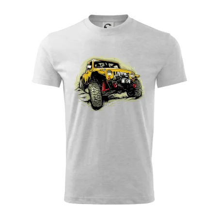 Žltý offroad s navijakom
