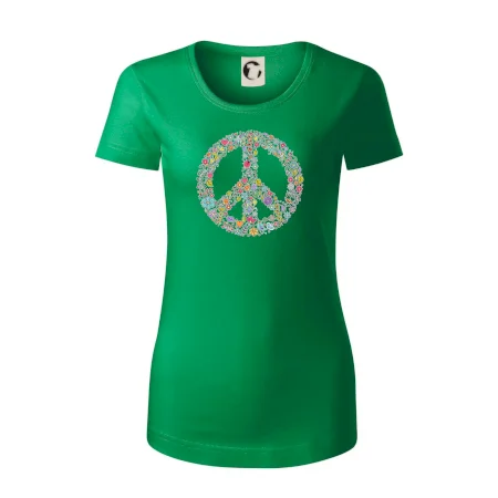Peace symbol lístočky