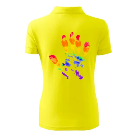 LGBT hand print