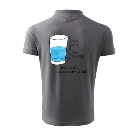 Technically, the glass is always full
