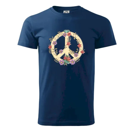 Peace symbol pieskový