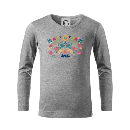 Folklór - dva farebné vtáčiky