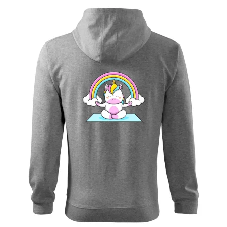 Yoga jednorožec - dúha