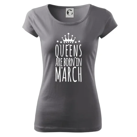 Queens are born in March