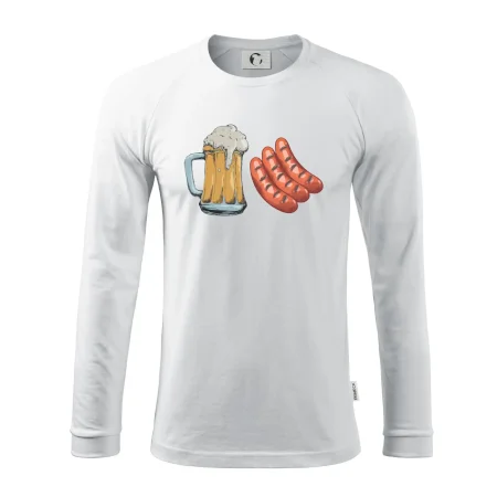 Pivo a klobása