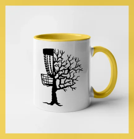 Disc golf pozor strom