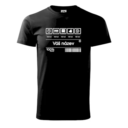 Čárový kód - Vlastní text