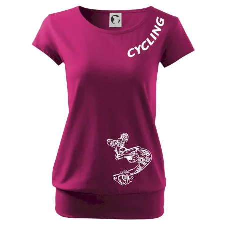 Cycling nápis šikmo