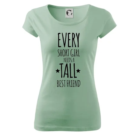 Every short girl needs a tall best friend