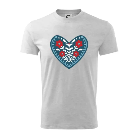 Folklór - srdce modré plné