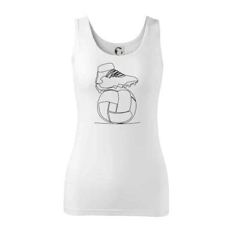 Futbalová lopta kopačka jedným ťahom