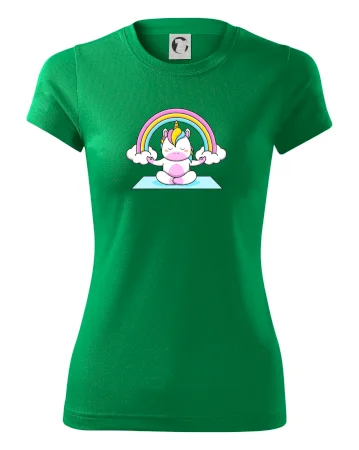 Yoga jednorožec - dúha
