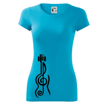 Husľový kľúč gitara